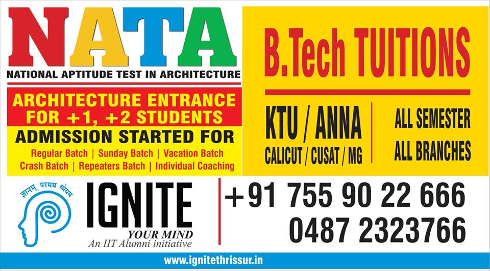 NATA coaching centre in Thrissur